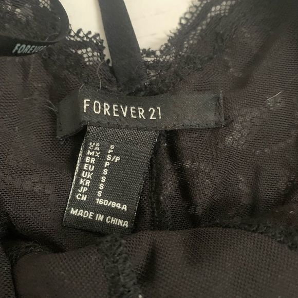 Forever 21 | Black lace body suit - Picture 4 of 5